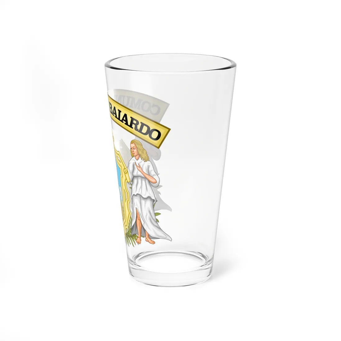 Bajardo-Stemma (Italy) (Coat of Arms) Pint Glass 16oz - Go Mug Yourself