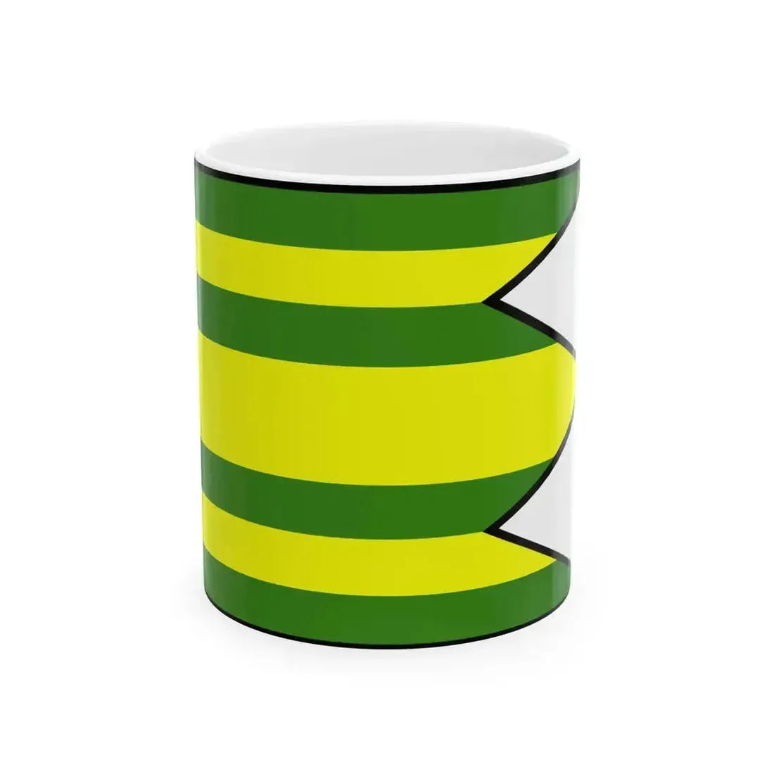 Bajcs Komarno Flag (Slovakia) White Coffee Mug 11oz - Go Mug Yourself