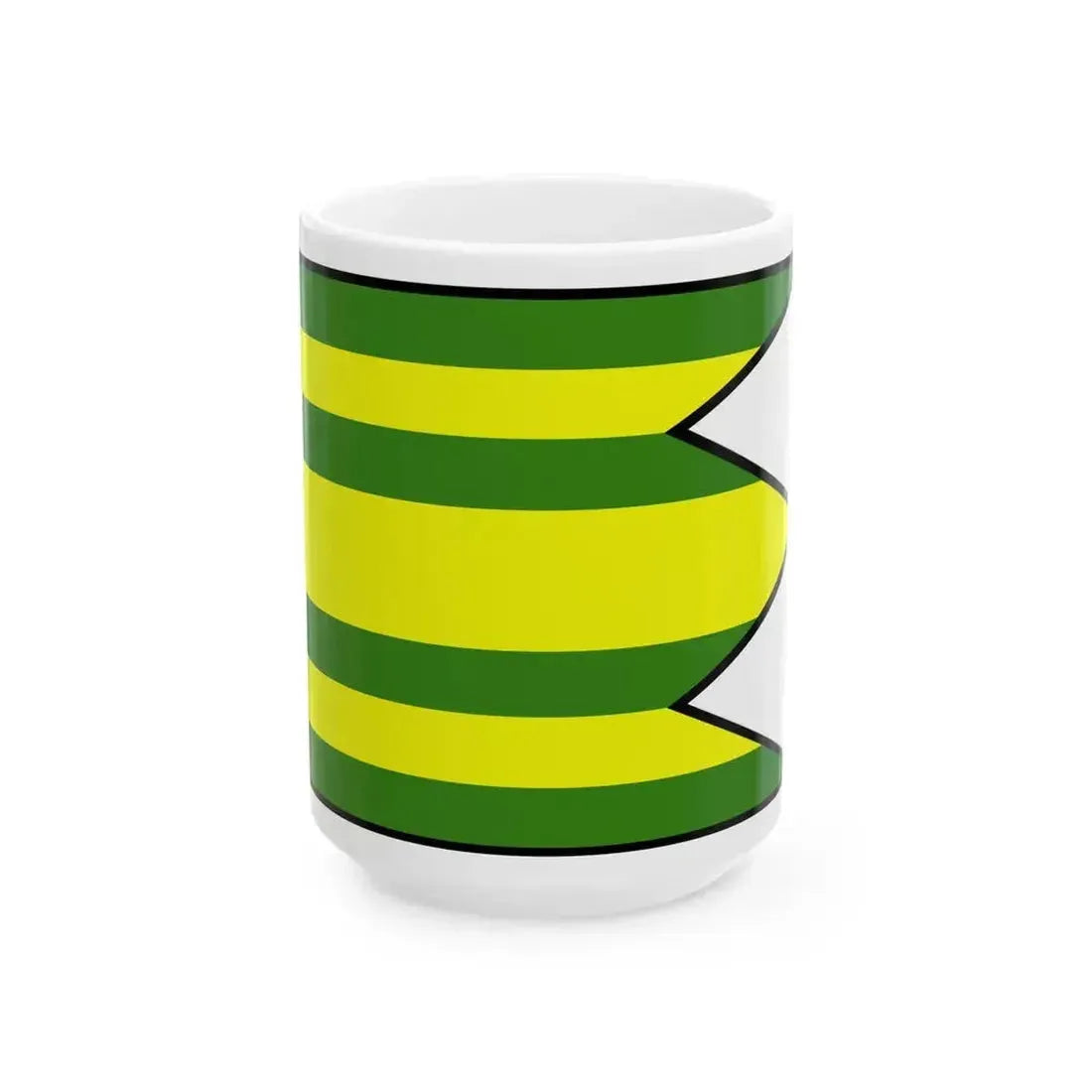 Bajcs Komarno Flag (Slovakia) White Coffee Mug 15oz - Go Mug Yourself