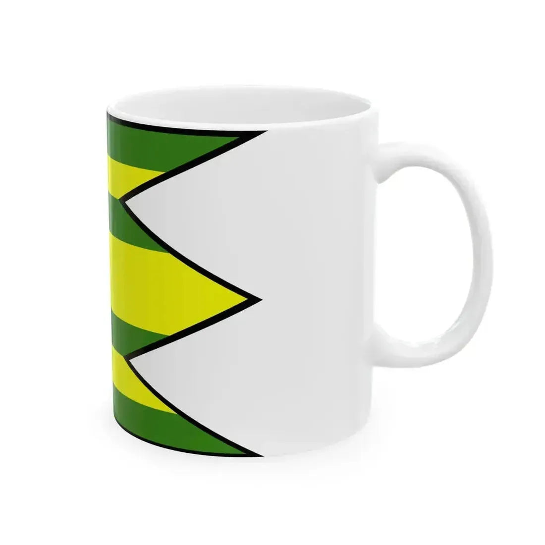 Bajcs Komarno Flag (Slovakia) White Coffee Mug - Go Mug Yourself