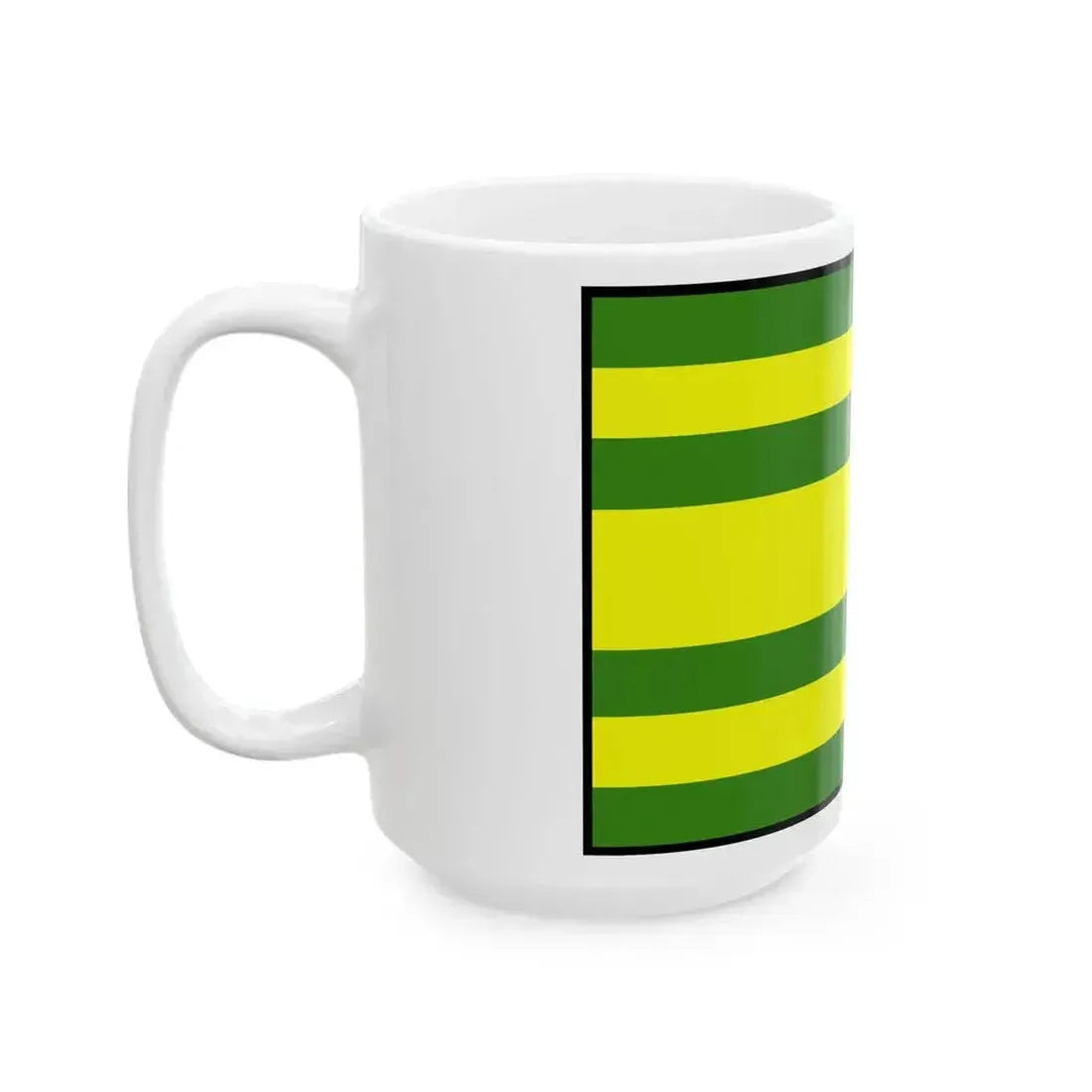 Bajcs Komarno Flag (Slovakia) White Coffee Mug - Go Mug Yourself