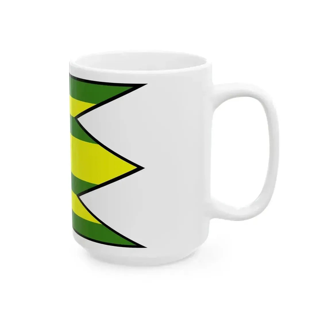 Bajcs Komarno Flag (Slovakia) White Coffee Mug - Go Mug Yourself
