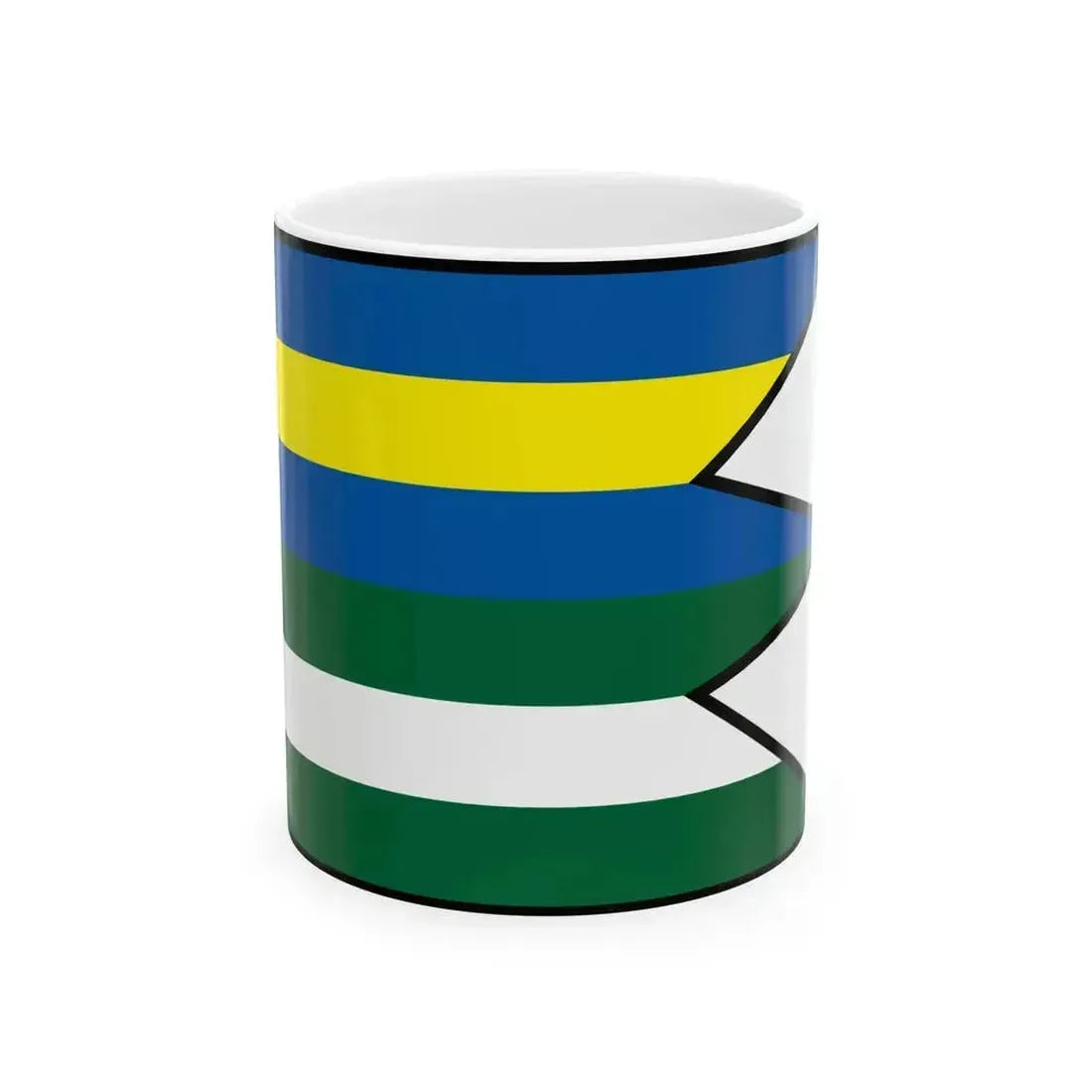 Bajerov Presov Flag (Slovakia) White Coffee Mug 11oz - Go Mug Yourself