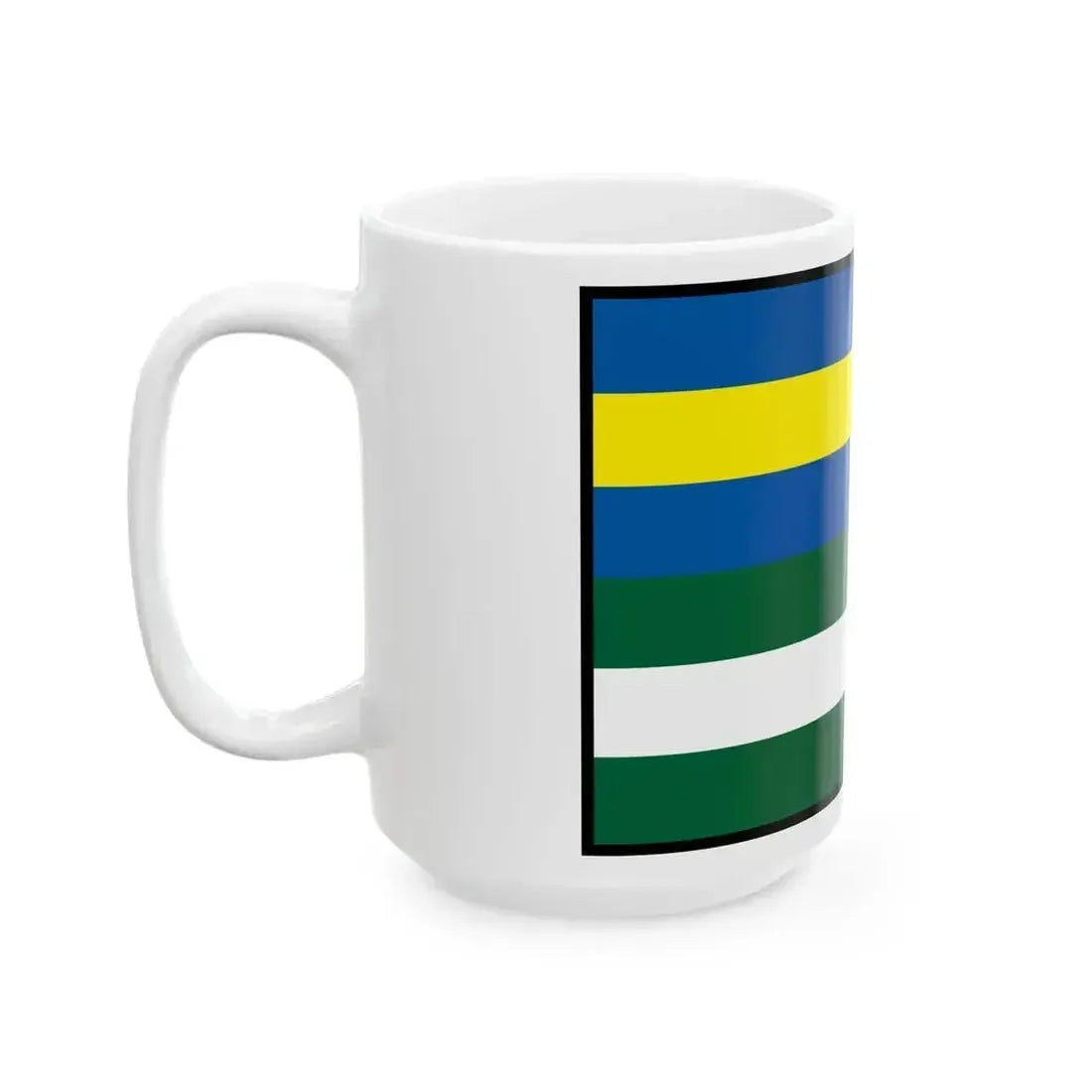 Bajerov Presov Flag (Slovakia) White Coffee Mug - Go Mug Yourself