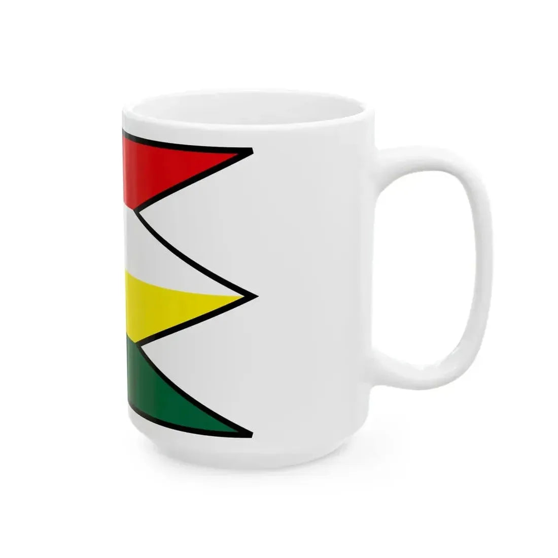 Baka Dunajska Streda Flag (Slovakia) White Coffee Mug - Go Mug Yourself