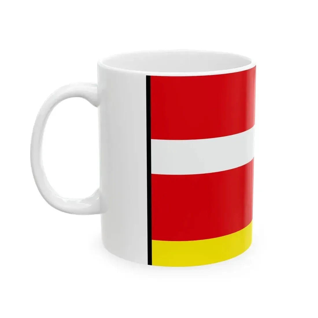 Balaze Banska Bystrica Flag (Slovakia) White Coffee Mug - Go Mug Yourself
