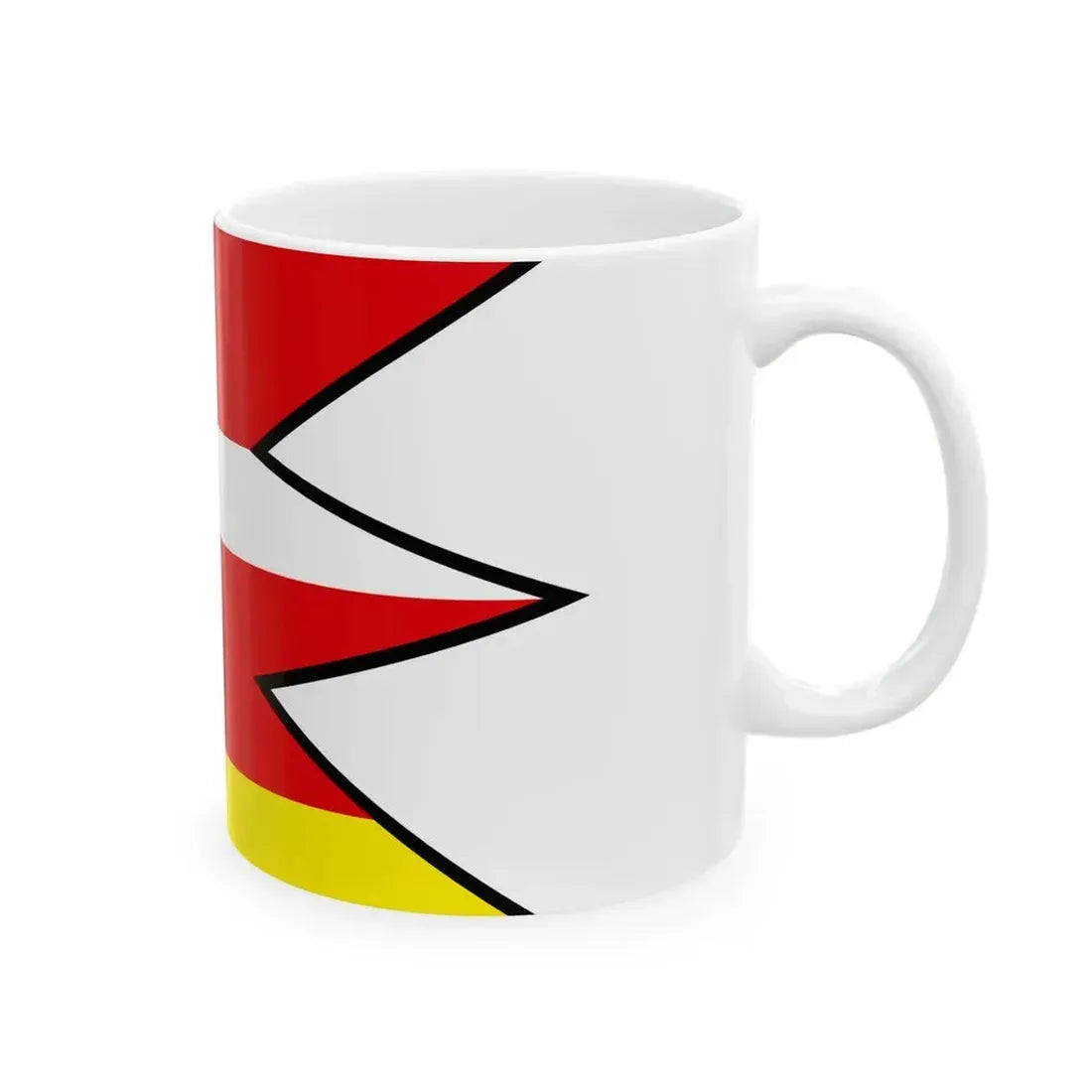 Balaze Banska Bystrica Flag (Slovakia) White Coffee Mug - Go Mug Yourself
