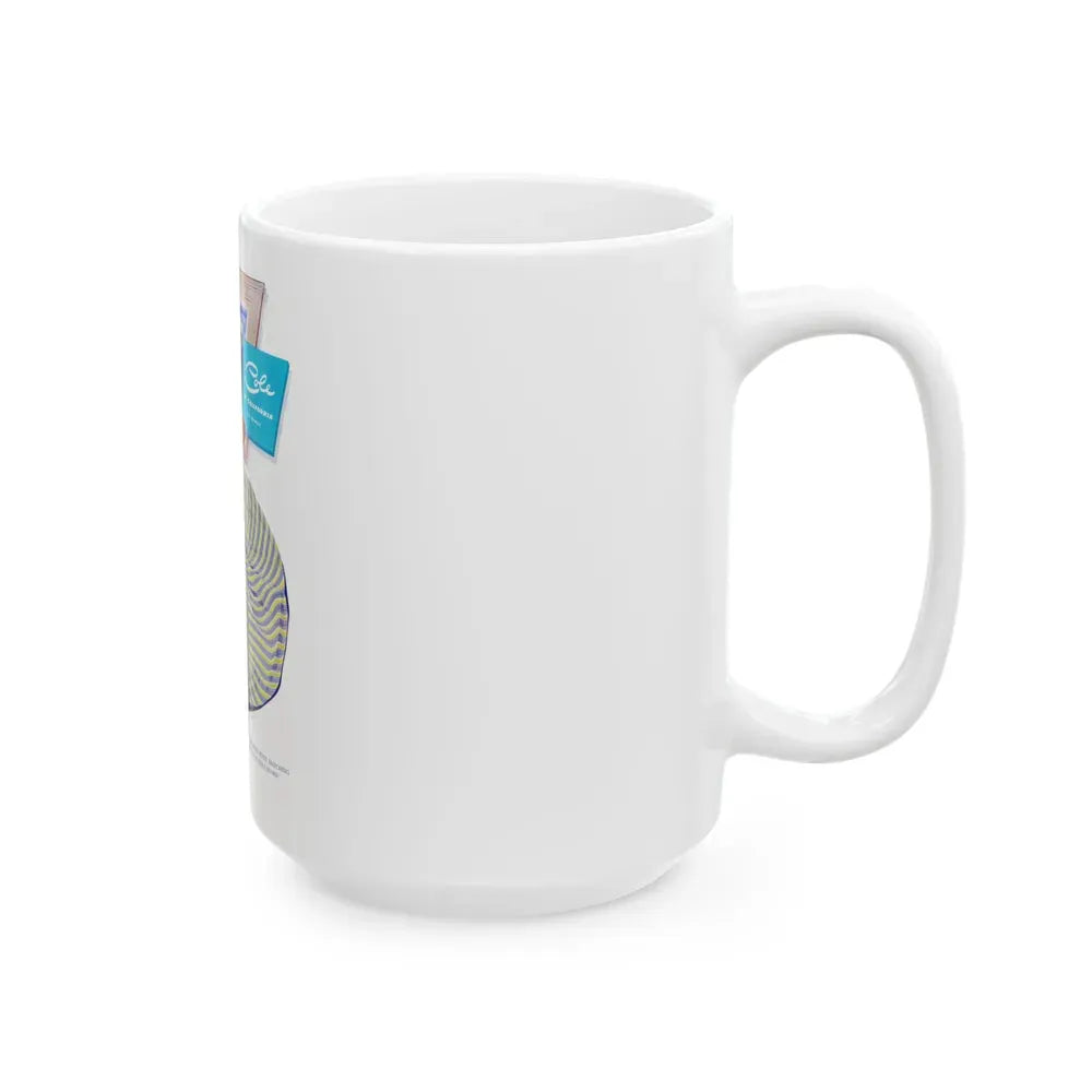 Balboa Cole, Harper's Bazaar, 1948 - White Coffee Mug - Go Mug Yourself