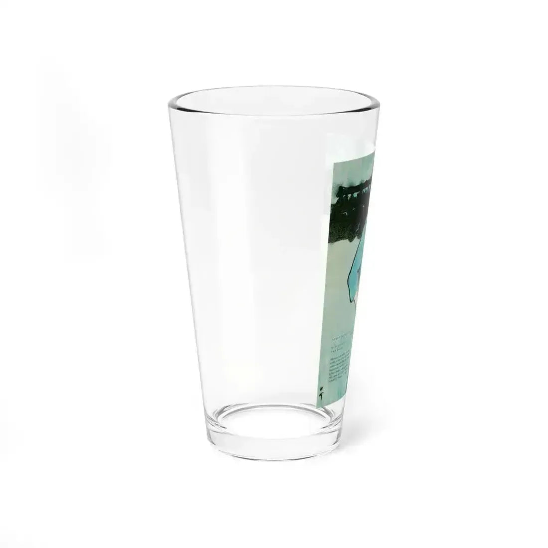 Balensiaga - New Blue, Vogue Illustrations, 1954 (Magazine Illustration) Pint Glass 16oz - Go Mug Yourself