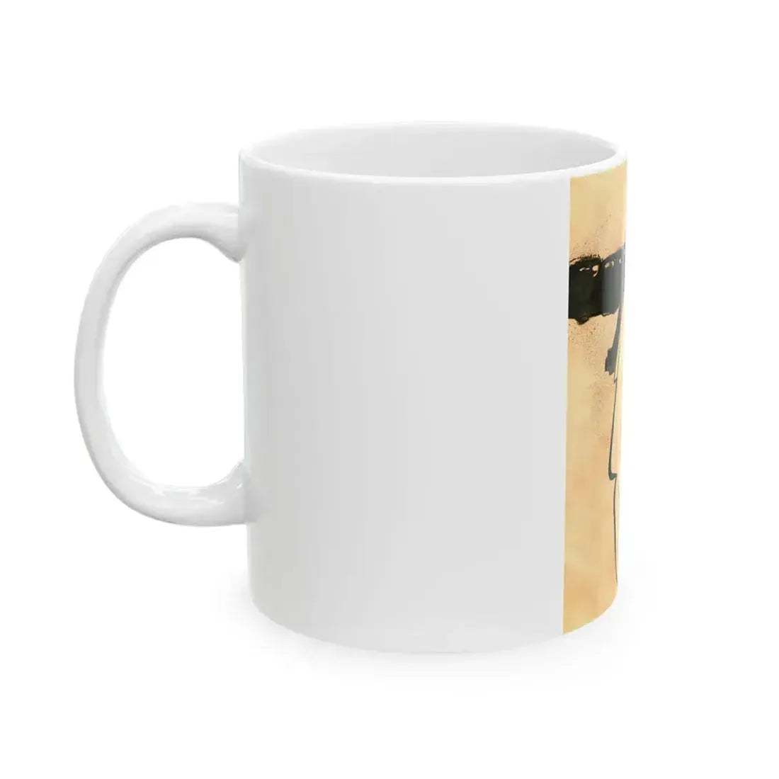 Balensiaga - New Collar, Vogue Illustrations, 1954 - White Coffee Mug - Go Mug Yourself