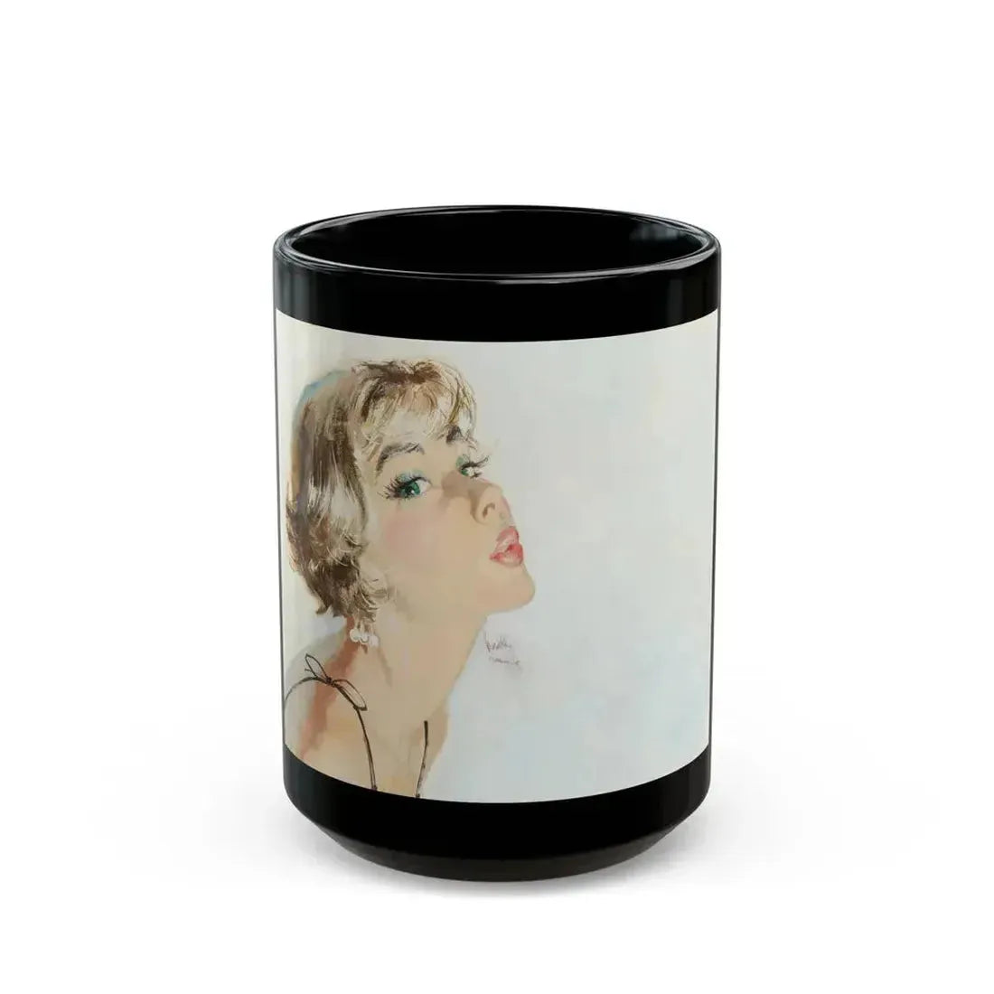 Ballantine Ale & Beer advertisement - Black Coffee Mug 15oz - Go Mug Yourself