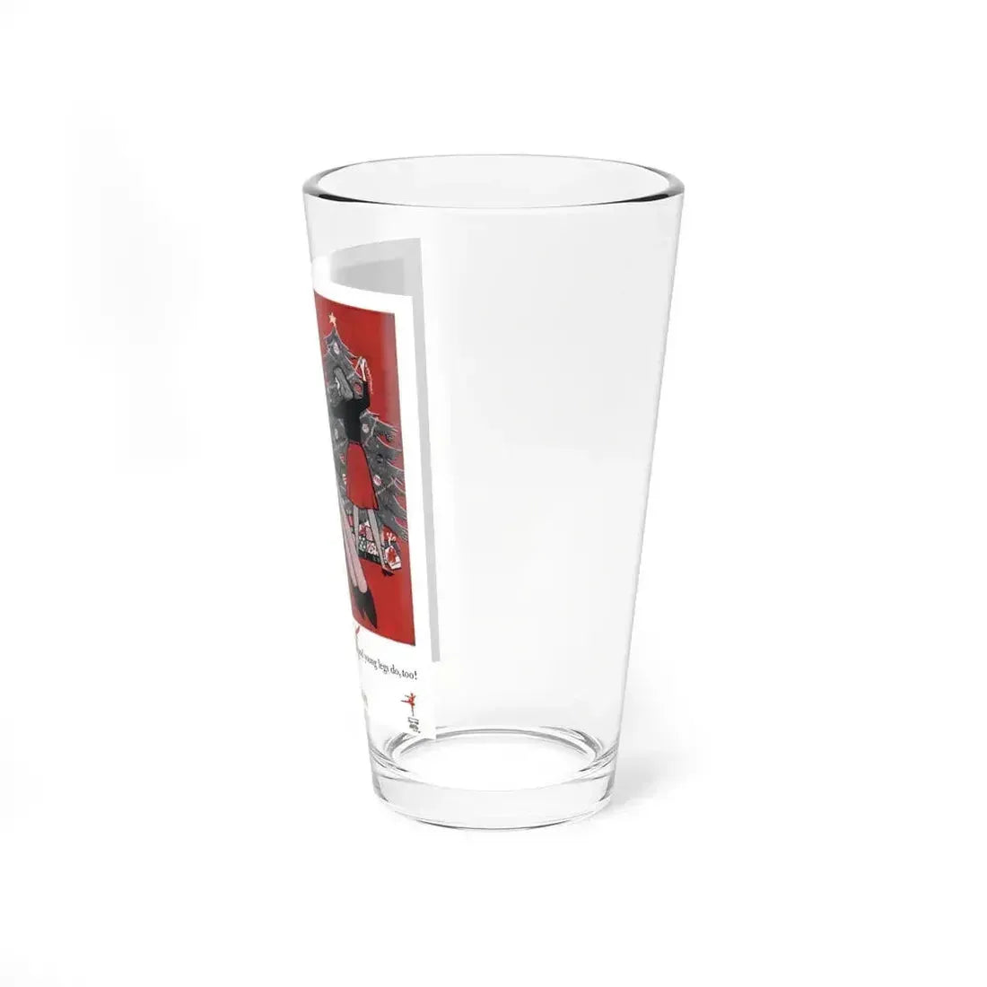 Ballet advertisement, Cosmopolitan, December 1960 (Magazine Illustration) Pint Glass 16oz - Go Mug Yourself