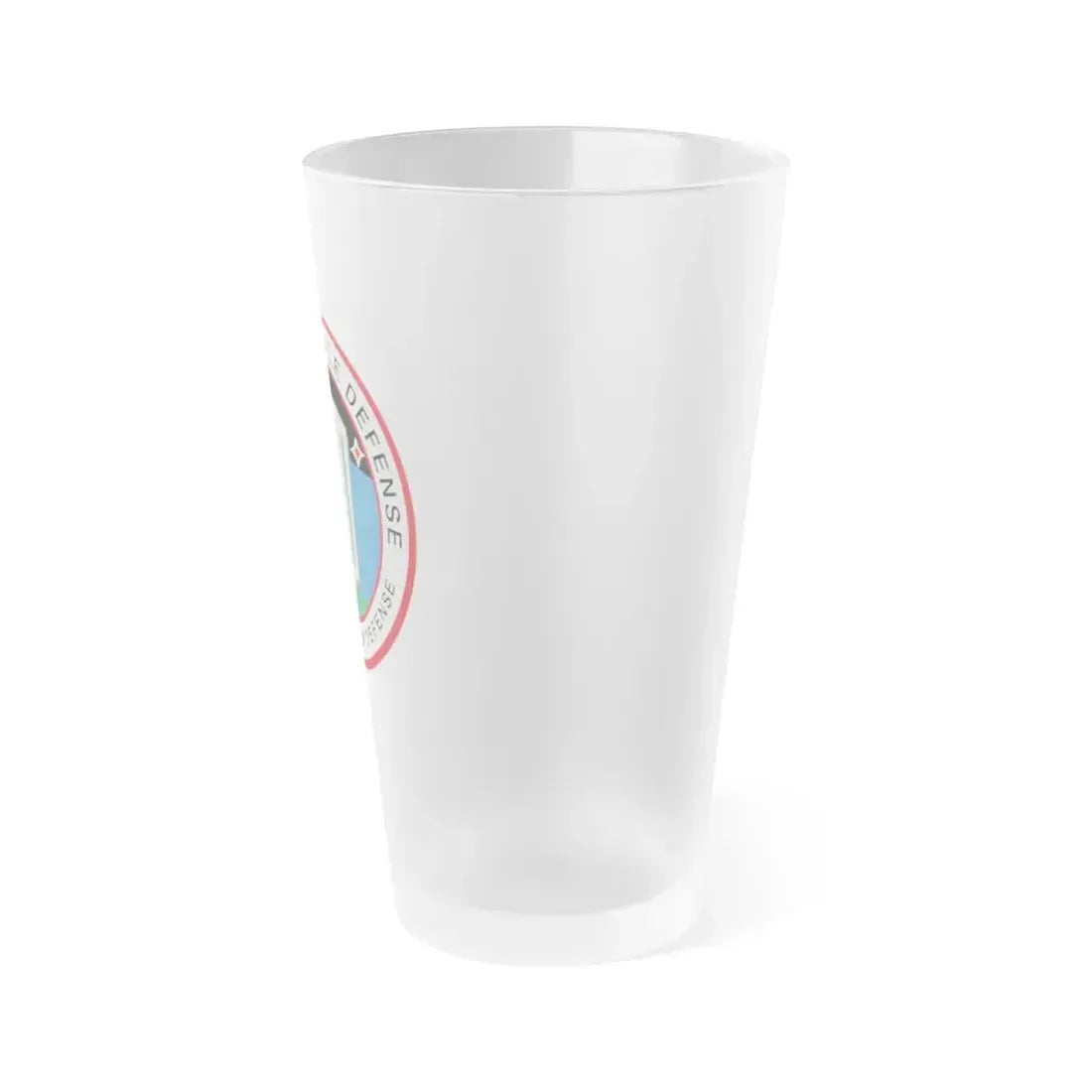 Ballistic Missile Defense - Frosted Pint Glass 16oz - Go Mug Yourself