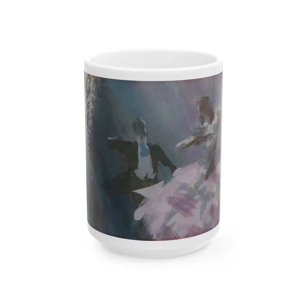 Ballroom dancers, from the collection of David A. Constable (ca. 1930s) - White Coffee Mug 15oz - Go Mug Yourself