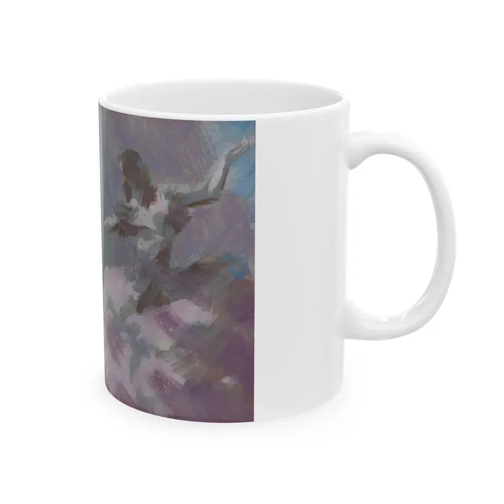 Ballroom dancers, from the collection of David A. Constable (ca. 1930s) - White Coffee Mug - Go Mug Yourself