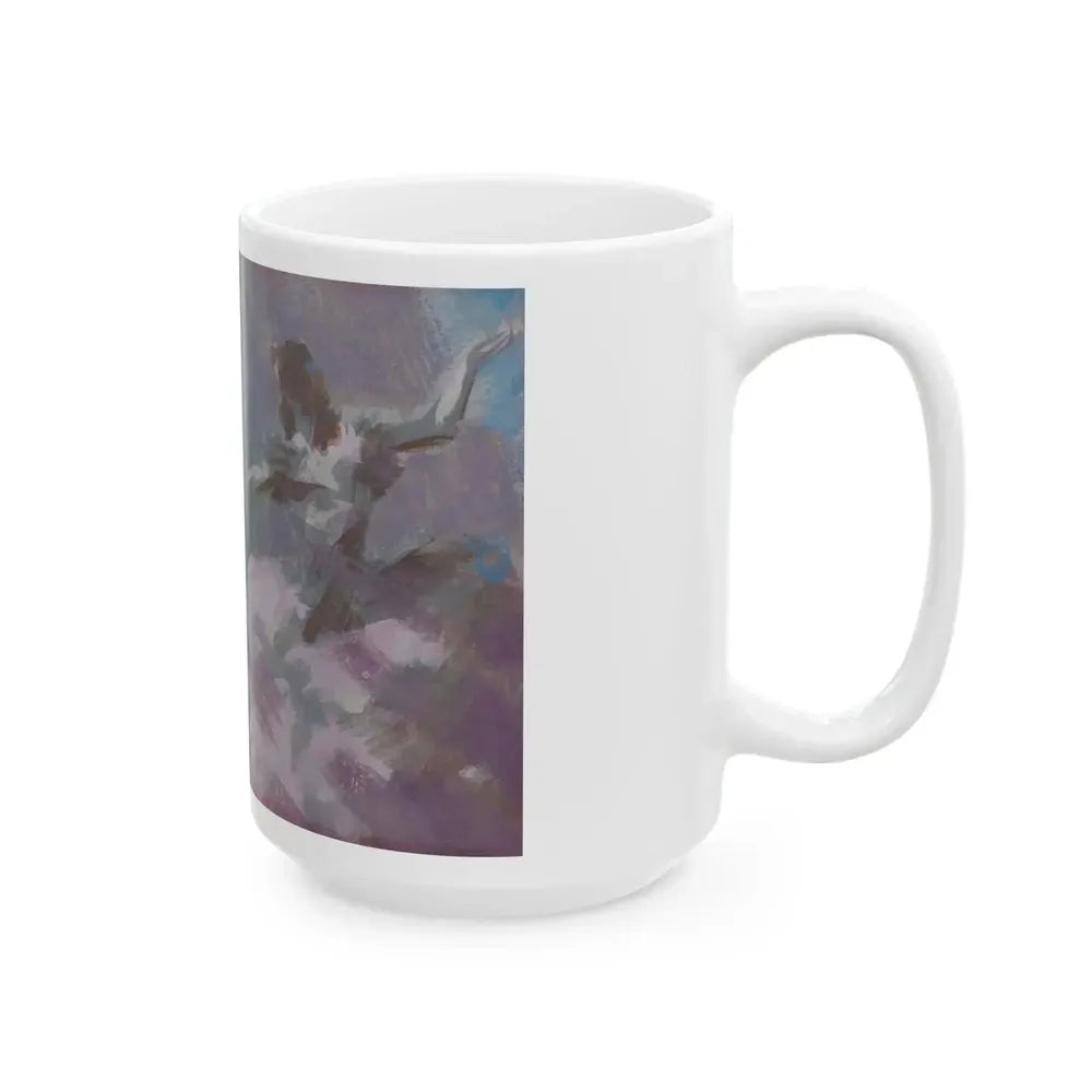 Ballroom dancers, from the collection of David A. Constable (ca. 1930s) - White Coffee Mug - Go Mug Yourself