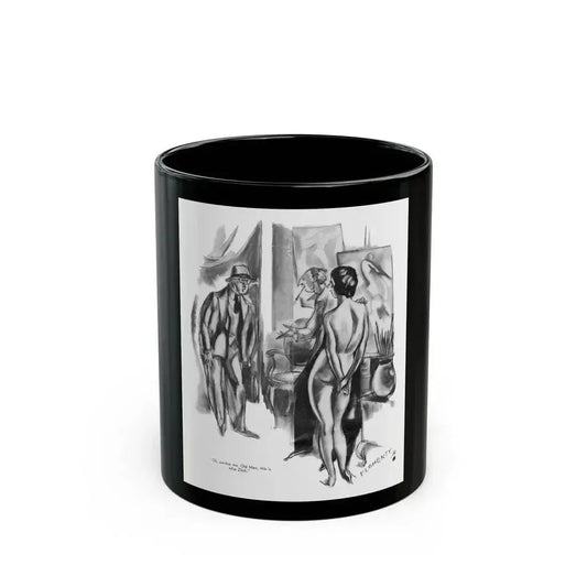 Ballyhoo 1931-08 Image 018 - Black Coffee Mug 11oz - Go Mug Yourself