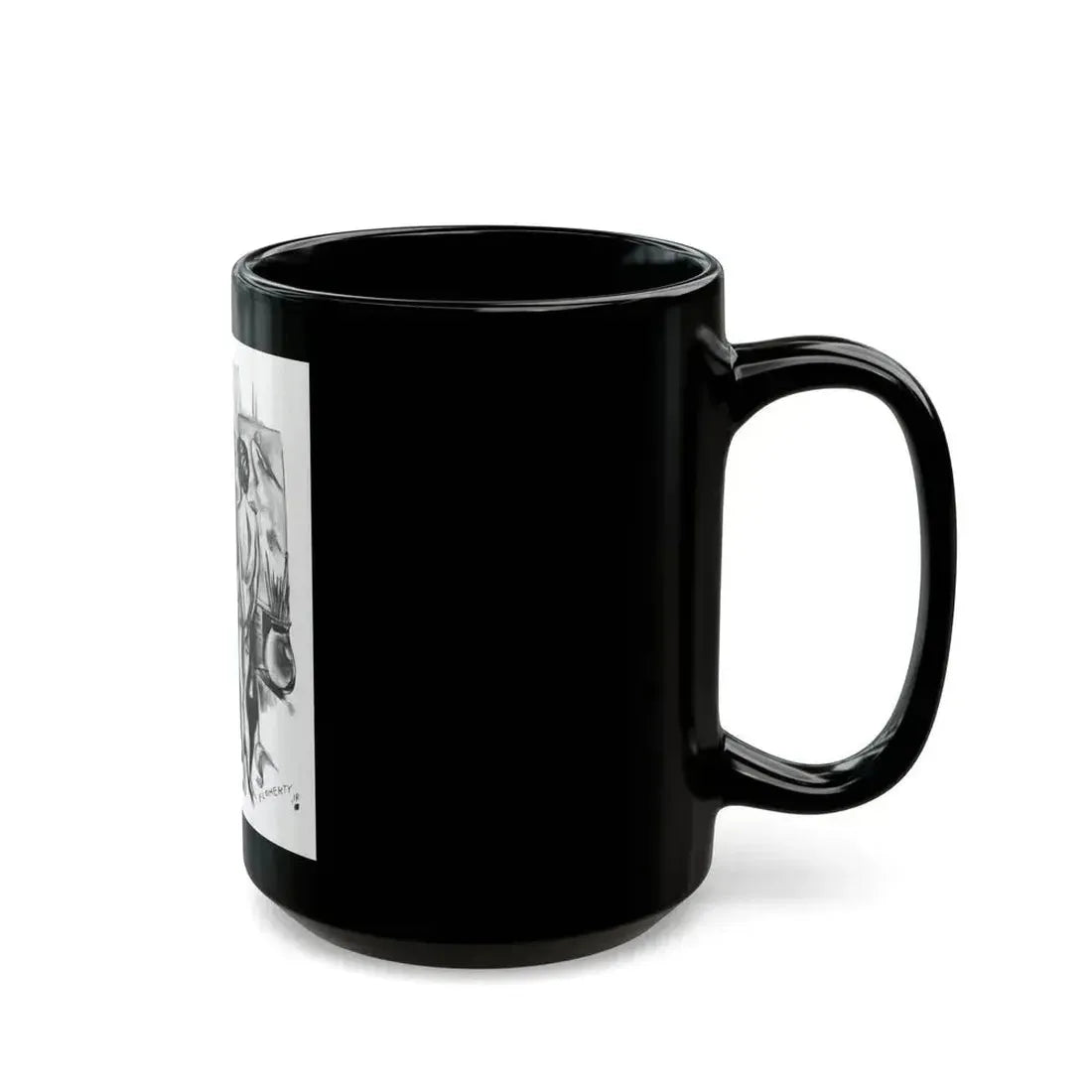 Ballyhoo 1931-08 Image 018 - Black Coffee Mug - Go Mug Yourself
