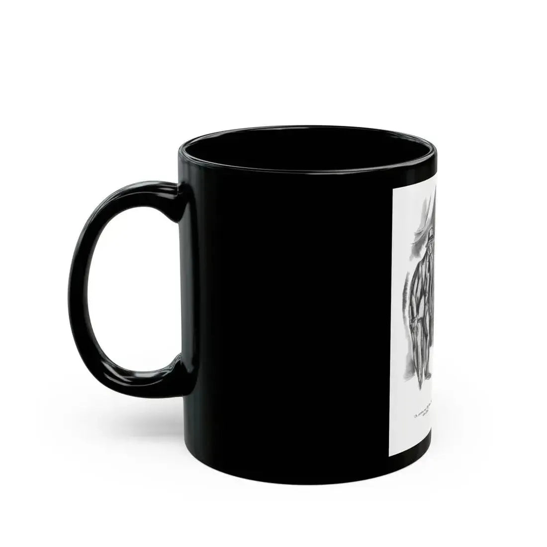 Ballyhoo 1931-08 Image 018 - Black Coffee Mug - Go Mug Yourself