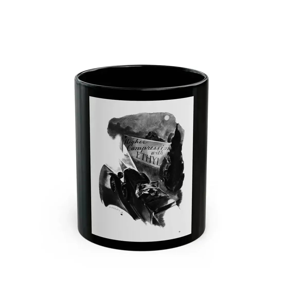 Ballyhoo 1931-11 Image 031 - Black Coffee Mug 11oz - Go Mug Yourself