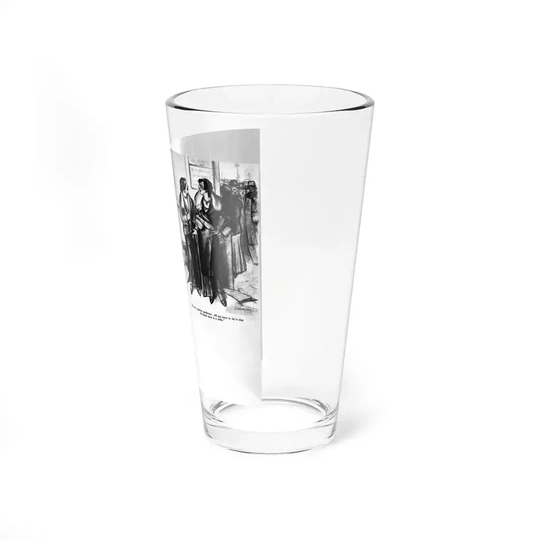 Ballyhoo 1932-03 Image 010-011 (Magazine Illustration) Pint Glass 16oz - Go Mug Yourself