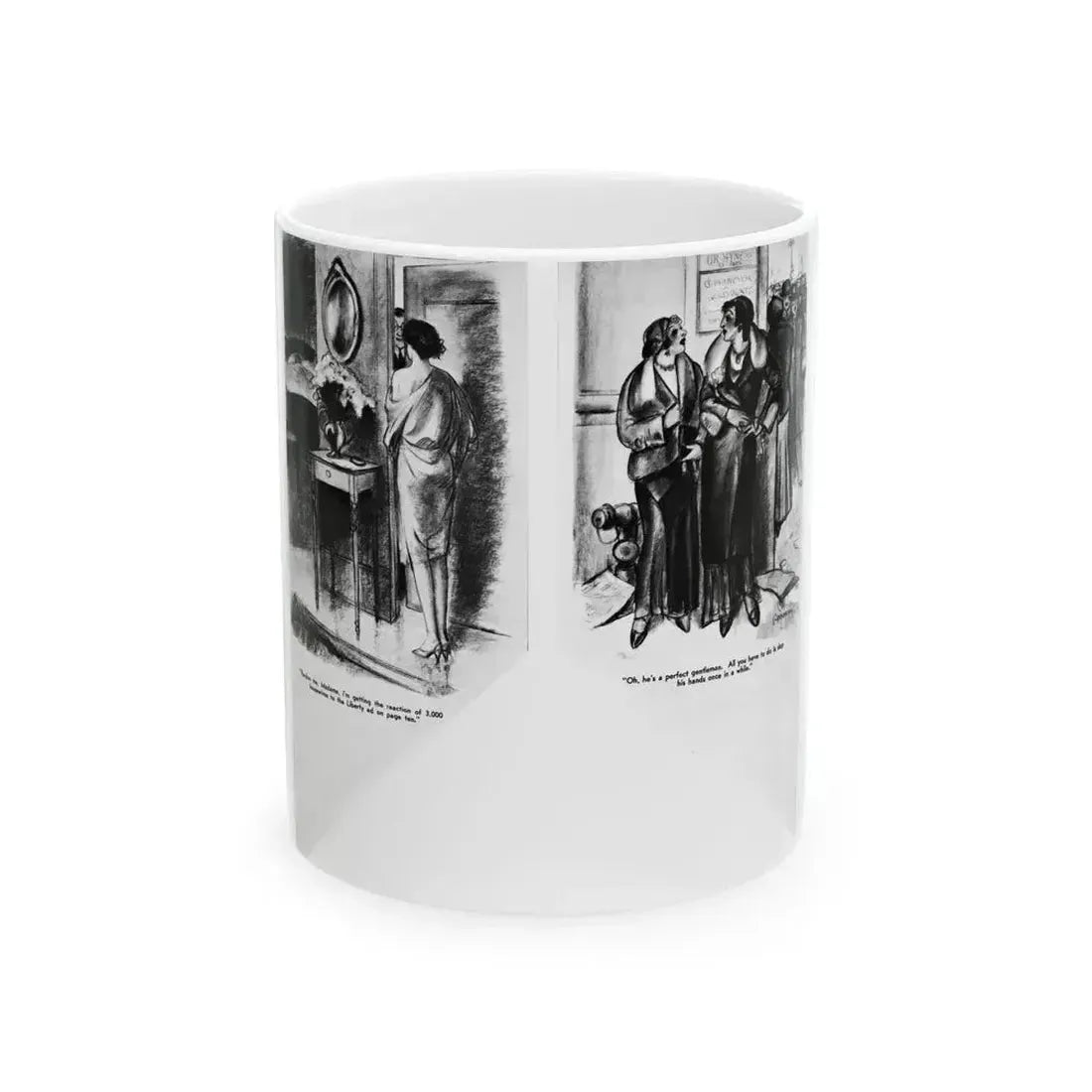 Ballyhoo 1932-03 Image 010-011 - White Coffee Mug 11oz - Go Mug Yourself