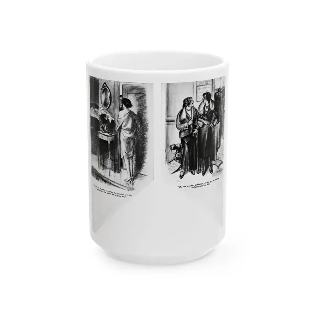 Ballyhoo 1932-03 Image 010-011 - White Coffee Mug 15oz - Go Mug Yourself