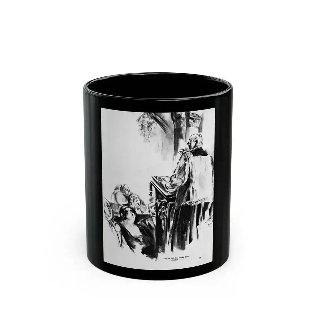 Ballyhoo 1932-03 Image 015 - Black Coffee Mug 11oz - Go Mug Yourself