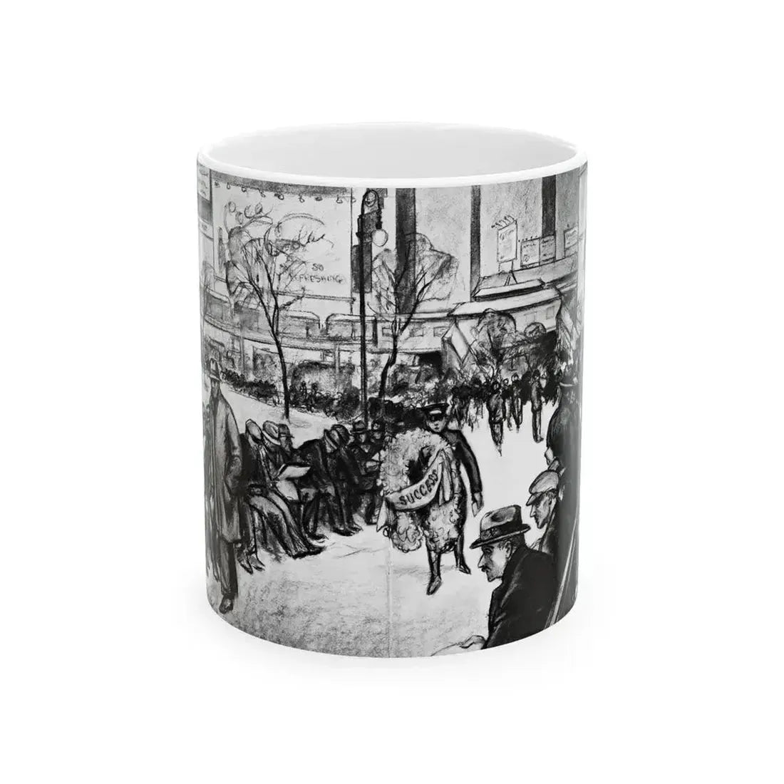 Ballyhoo 1932-03 Image 024-025 - White Coffee Mug 11oz - Go Mug Yourself