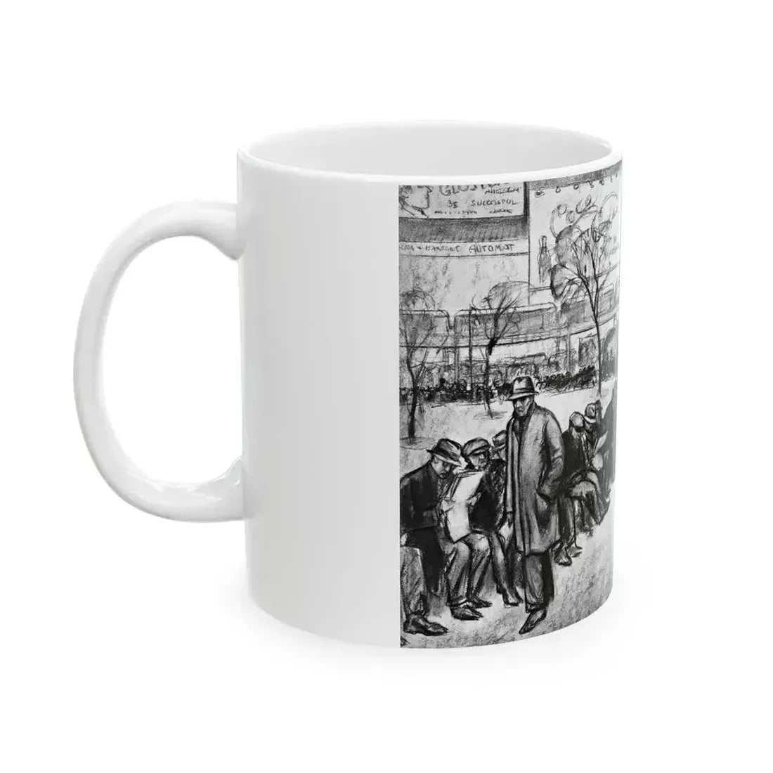 Ballyhoo 1932-03 Image 024-025 - White Coffee Mug - Go Mug Yourself