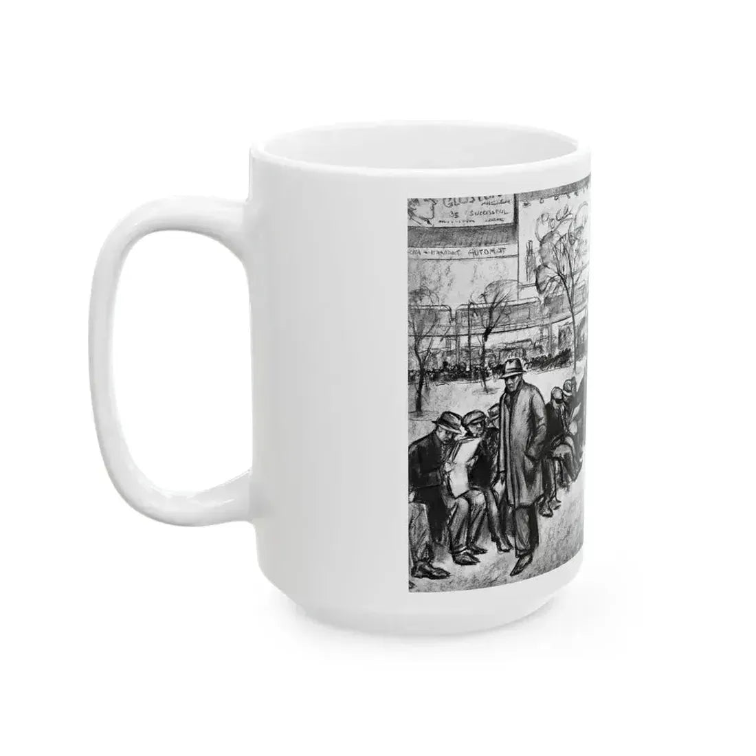 Ballyhoo 1932-03 Image 024-025 - White Coffee Mug - Go Mug Yourself