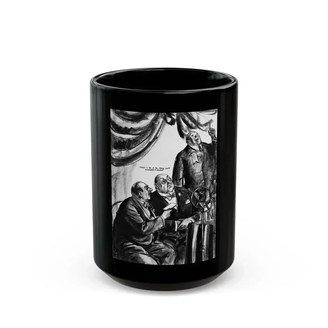 Ballyhoo 1932-03 Image 033 - Black Coffee Mug 15oz - Go Mug Yourself