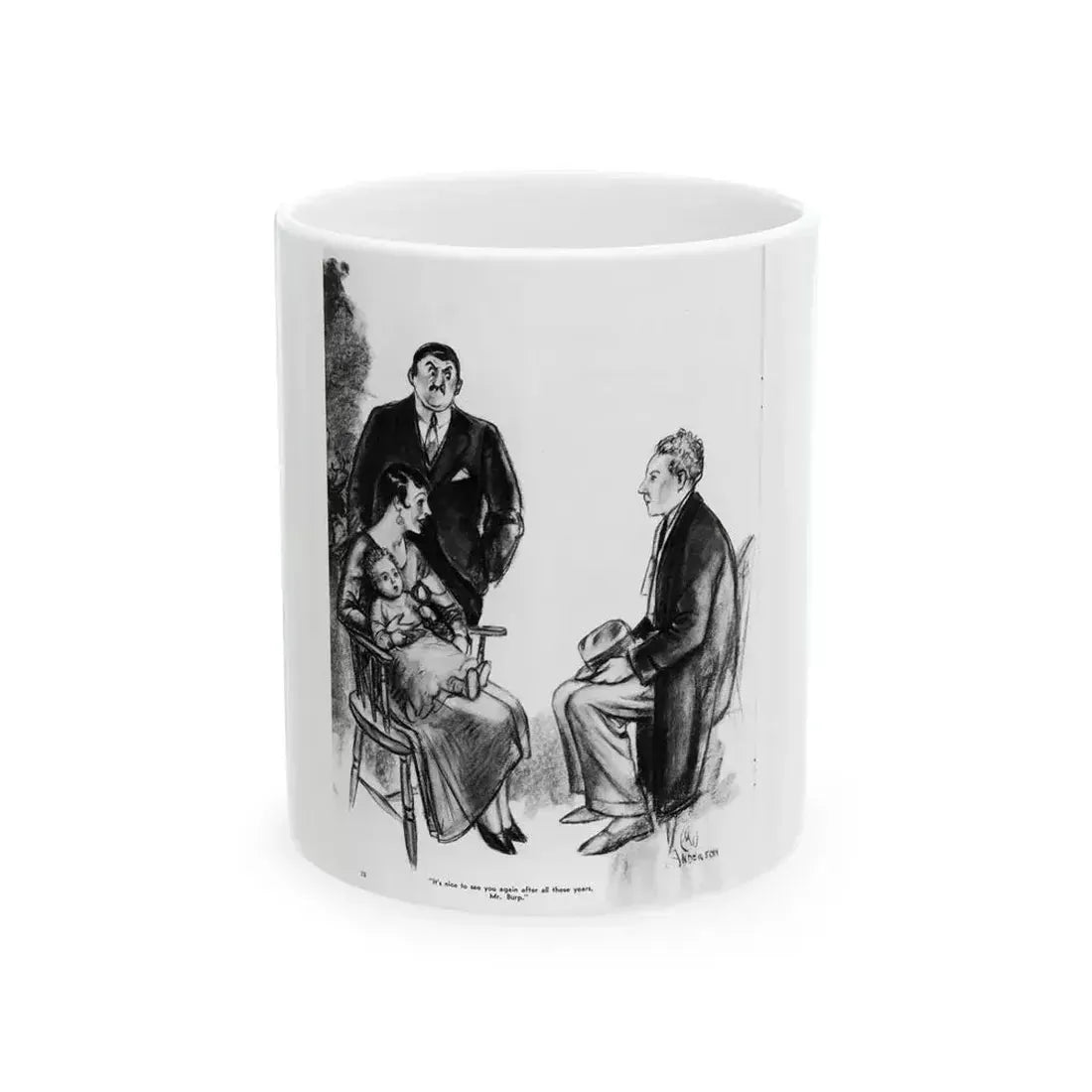 Ballyhoo 1932-04 Image 028 - White Coffee Mug 11oz - Go Mug Yourself
