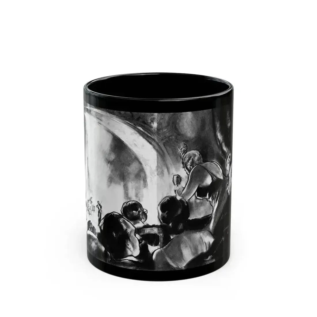 Ballyhoo 1932-06 Image 015 - Black Coffee Mug 11oz - Go Mug Yourself