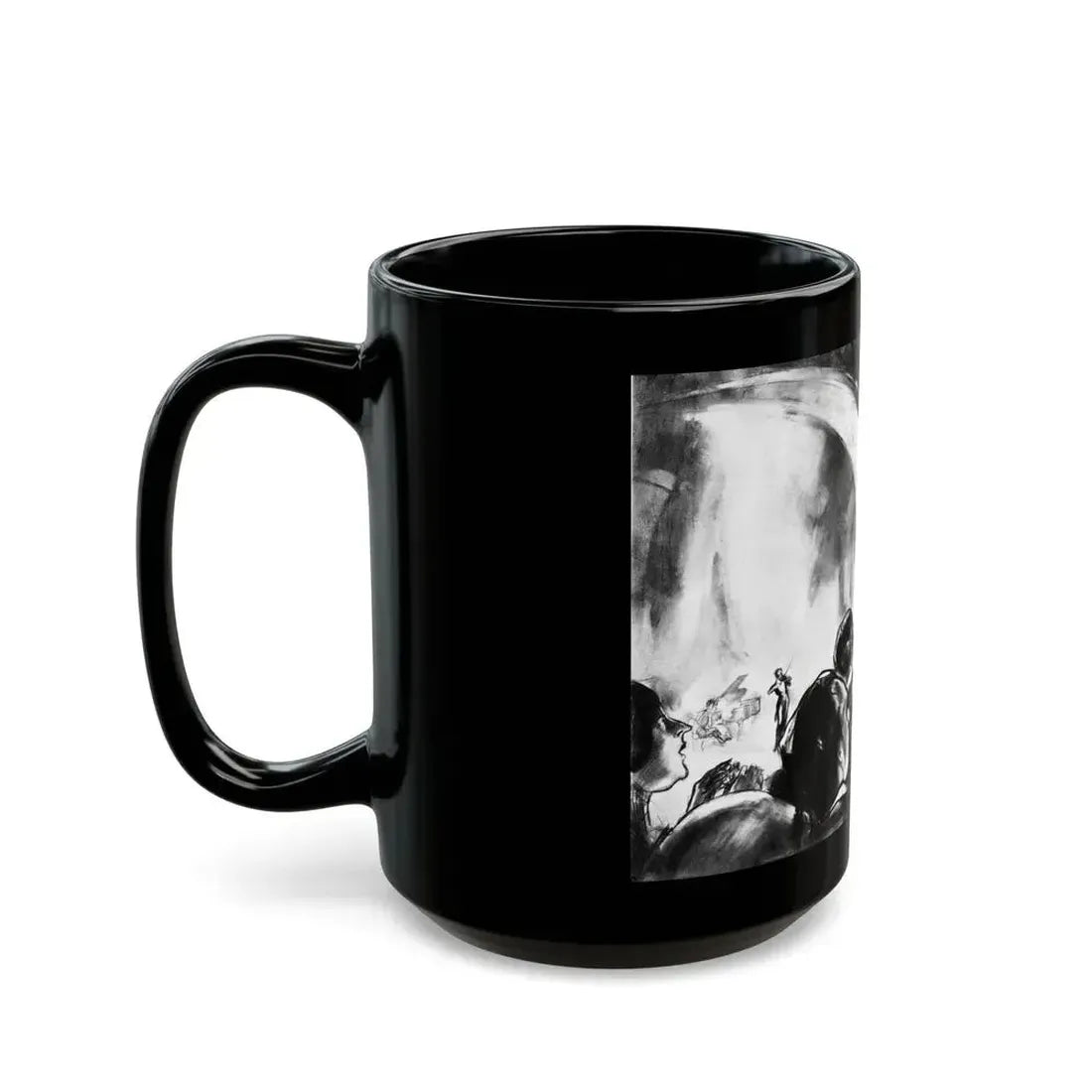 Ballyhoo 1932-06 Image 015 - Black Coffee Mug - Go Mug Yourself