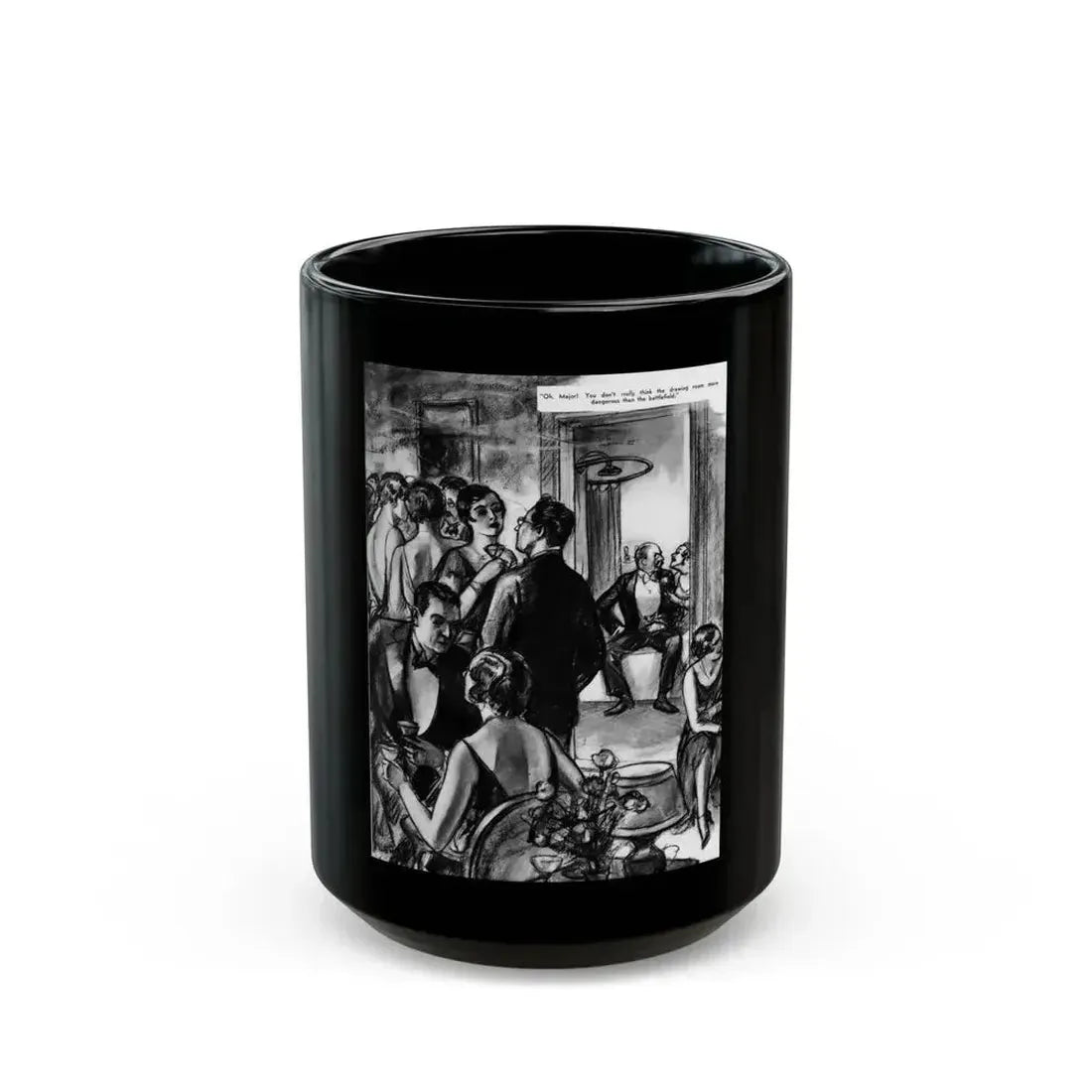 Ballyhoo 1932-06 Image 037 - Black Coffee Mug 15oz - Go Mug Yourself