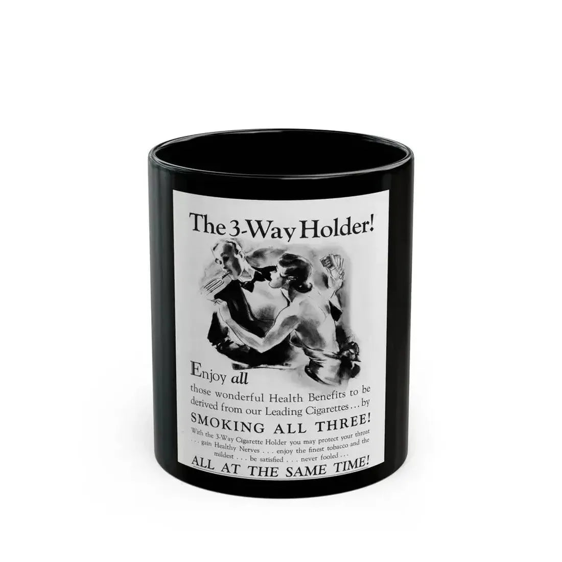 Ballyhoo 1933- 12 Image 003 - Black Coffee Mug 11oz - Go Mug Yourself