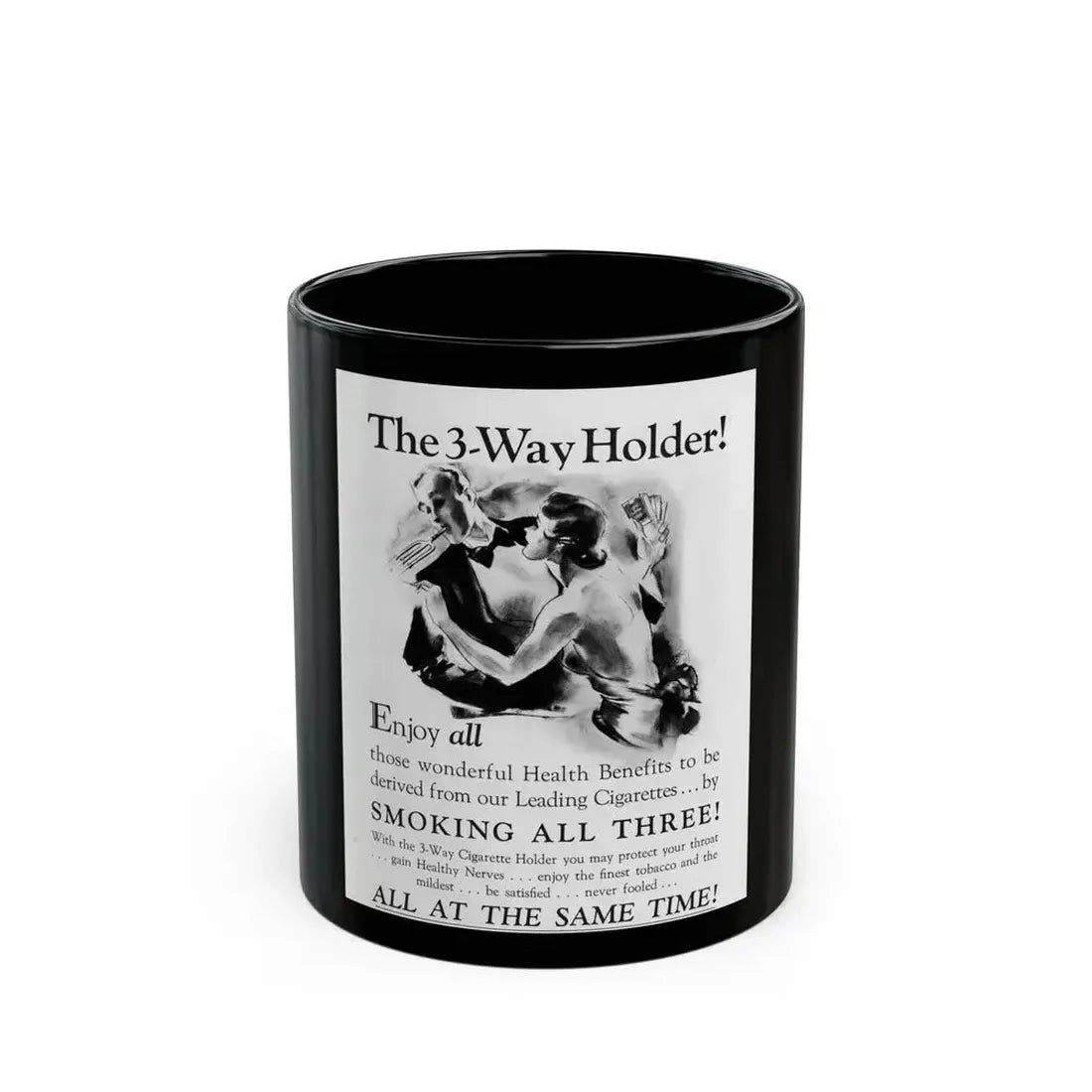 Ballyhoo 1933- 12 Image 003 - Black Coffee Mug 11oz - Go Mug Yourself