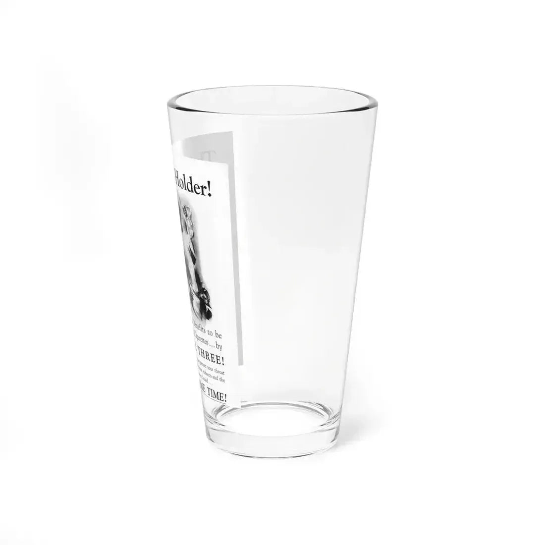 Ballyhoo 1933- 12 Image 003 (Magazine Illustration) Pint Glass 16oz - Go Mug Yourself