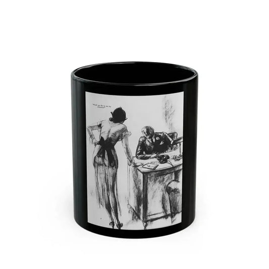 Ballyhoo 1933-12 Image 008 - Black Coffee Mug 11oz - Go Mug Yourself