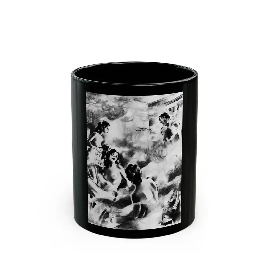 Ballyhoo 1933- 12 Image 018 - Black Coffee Mug 11oz - Go Mug Yourself