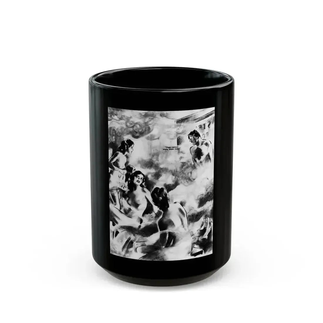 Ballyhoo 1933- 12 Image 018 - Black Coffee Mug 15oz - Go Mug Yourself
