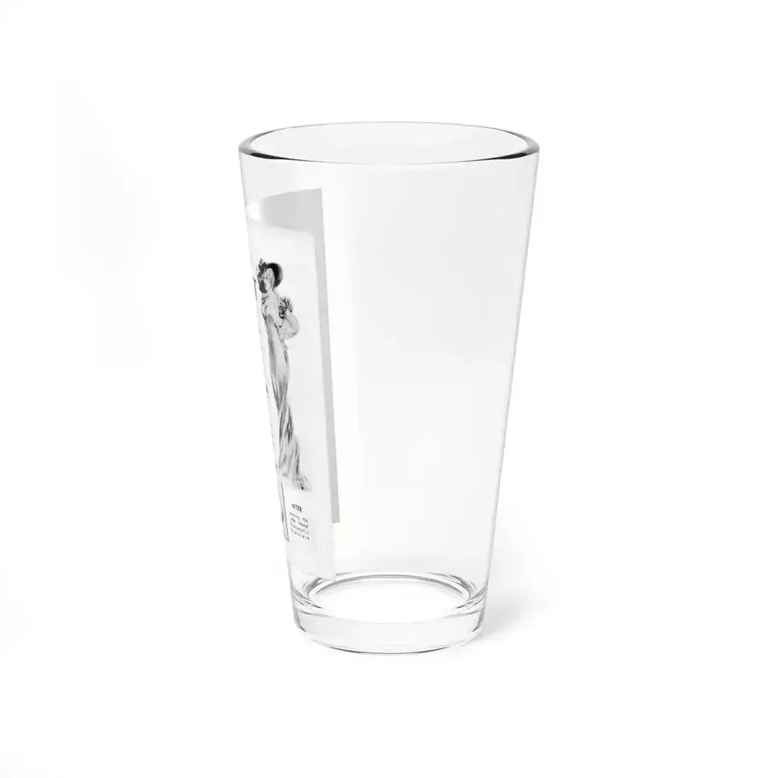 Ballyhoo 1934-01 Image 006 (Magazine Illustration) Pint Glass 16oz - Go Mug Yourself