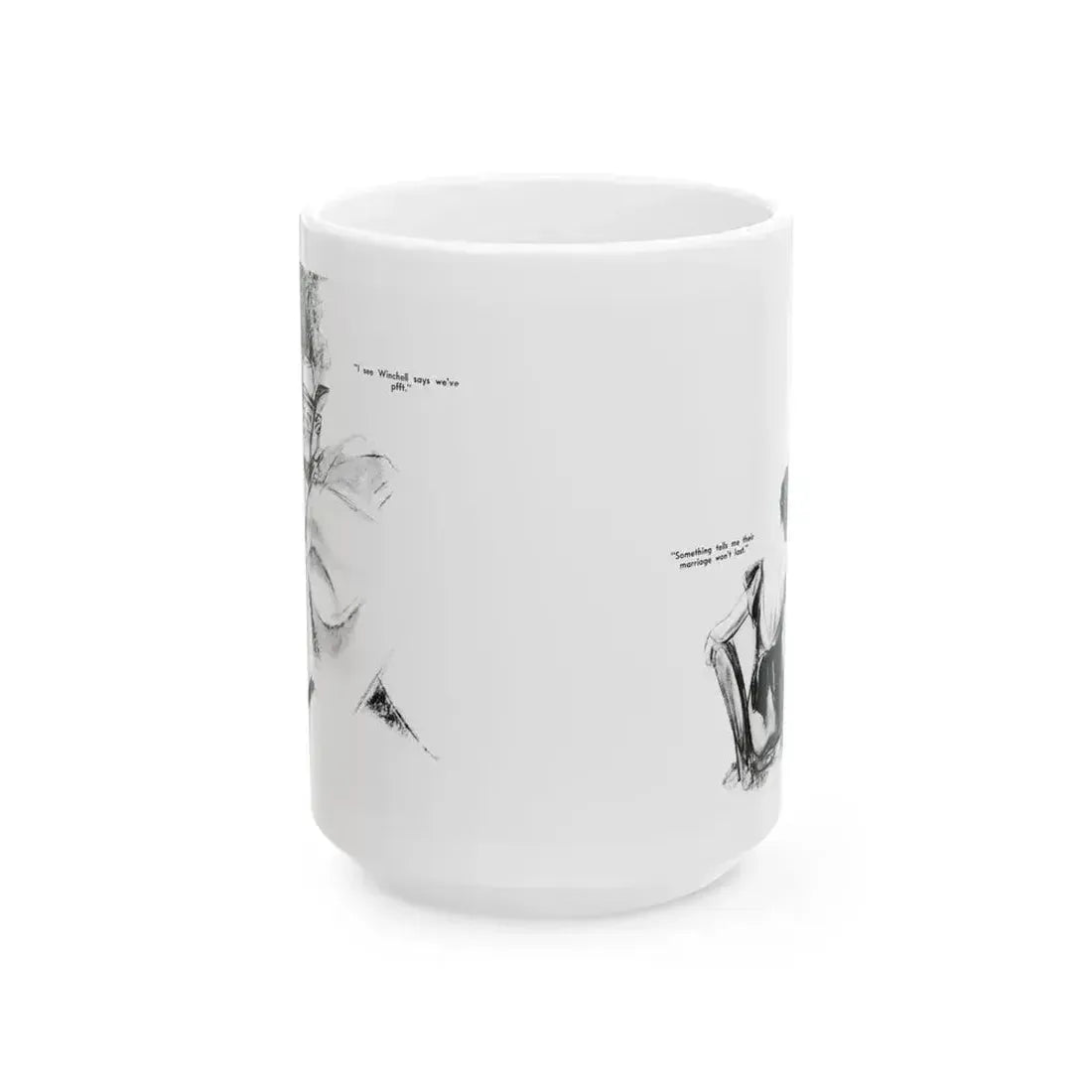 Ballyhoo 1934-01 Image 012-013 - White Coffee Mug 15oz - Go Mug Yourself