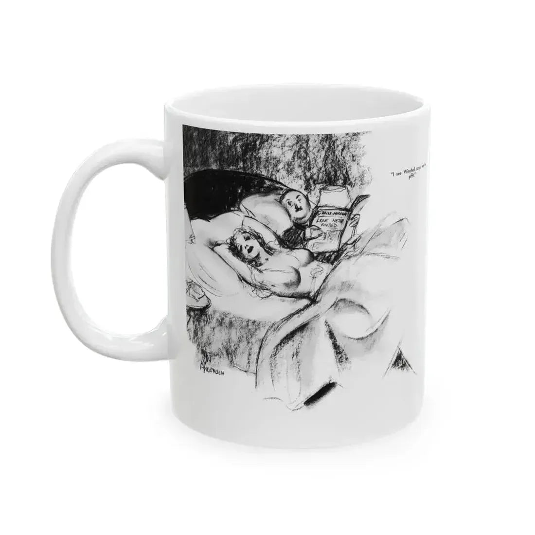 Ballyhoo 1934-01 Image 012-013 - White Coffee Mug - Go Mug Yourself