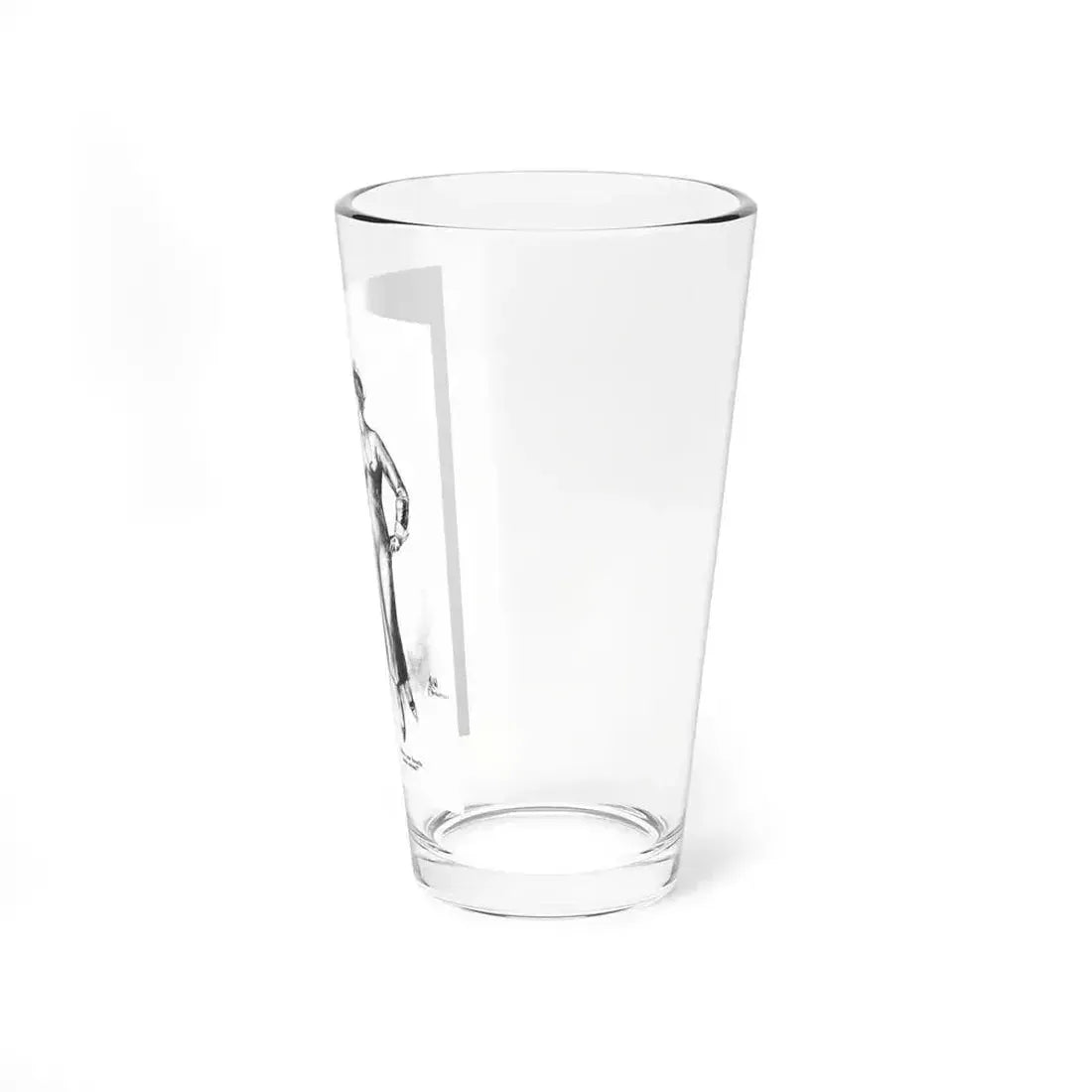 Ballyhoo 1934-02 Image 008-009 (Magazine Illustration) Pint Glass 16oz - Go Mug Yourself