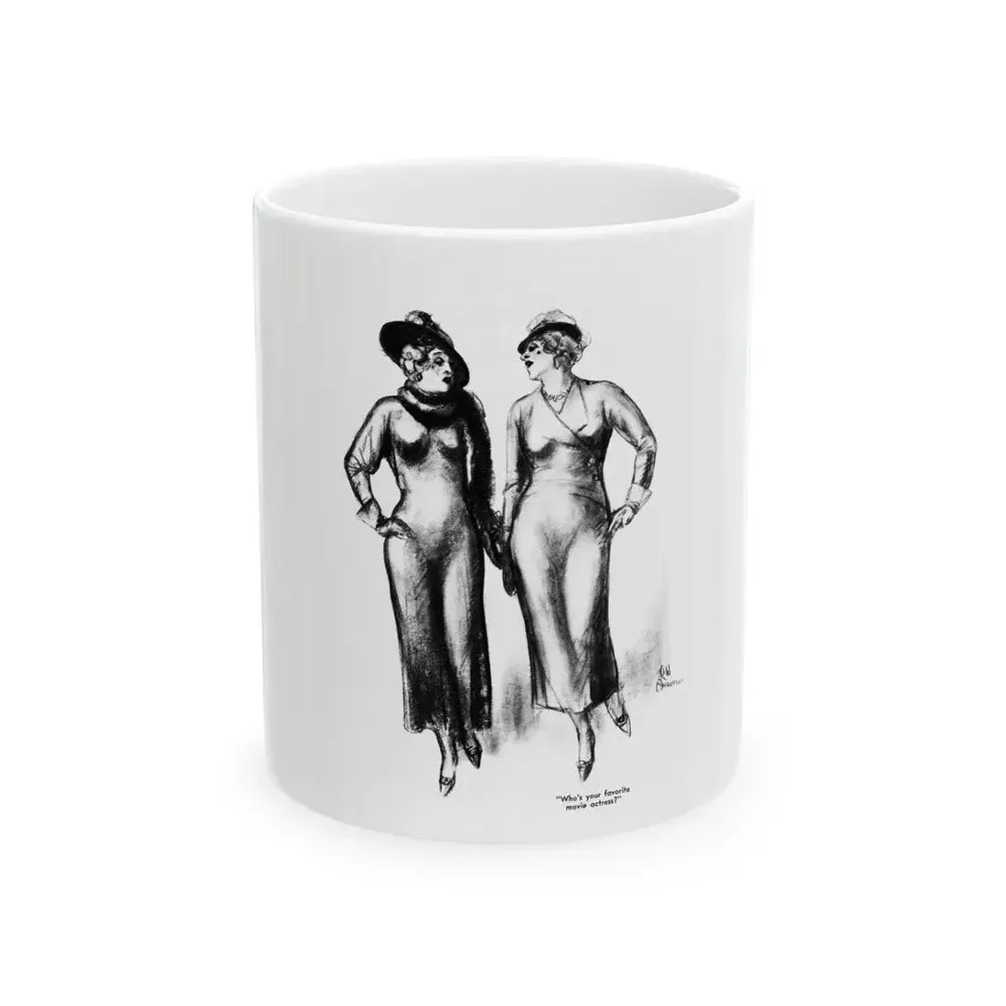 Ballyhoo 1934-02 Image 008-009 - White Coffee Mug 11oz - Go Mug Yourself