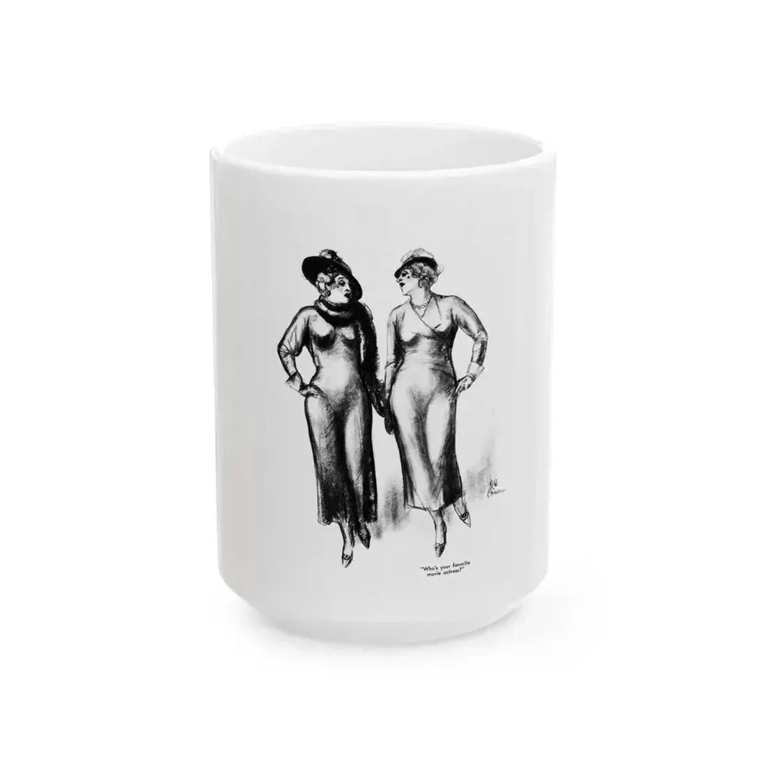 Ballyhoo 1934-02 Image 008-009 - White Coffee Mug 15oz - Go Mug Yourself