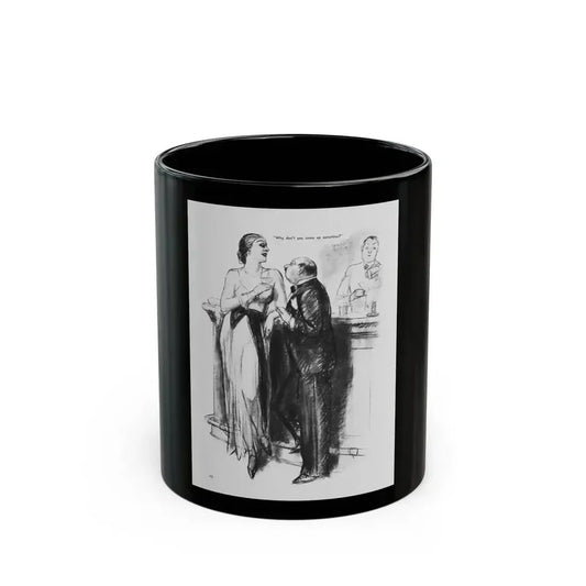 Ballyhoo 1934-02 Image 012 - Black Coffee Mug 11oz - Go Mug Yourself