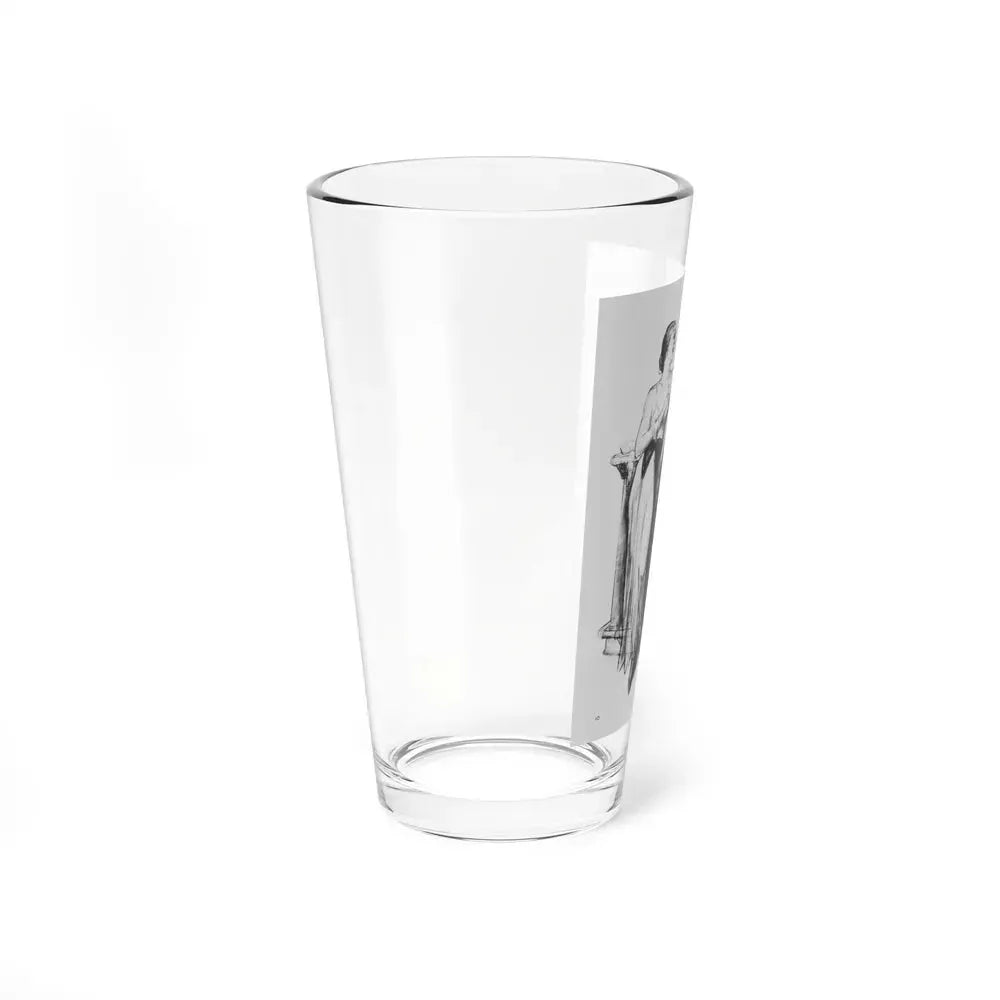 Ballyhoo 1934-02 Image 012 (Magazine Illustration) Pint Glass 16oz - Go Mug Yourself